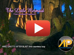 02012 Ariel's Grotto After Triton Blast 5min LOOP